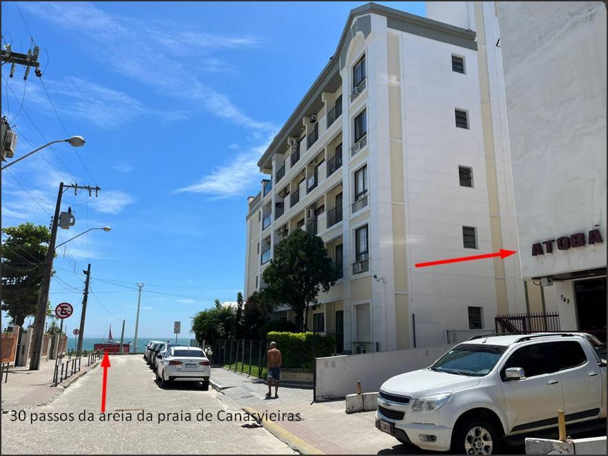 Appartamento Apto 30 Passos Da Areia Da Praia Florianópolis Esterno foto