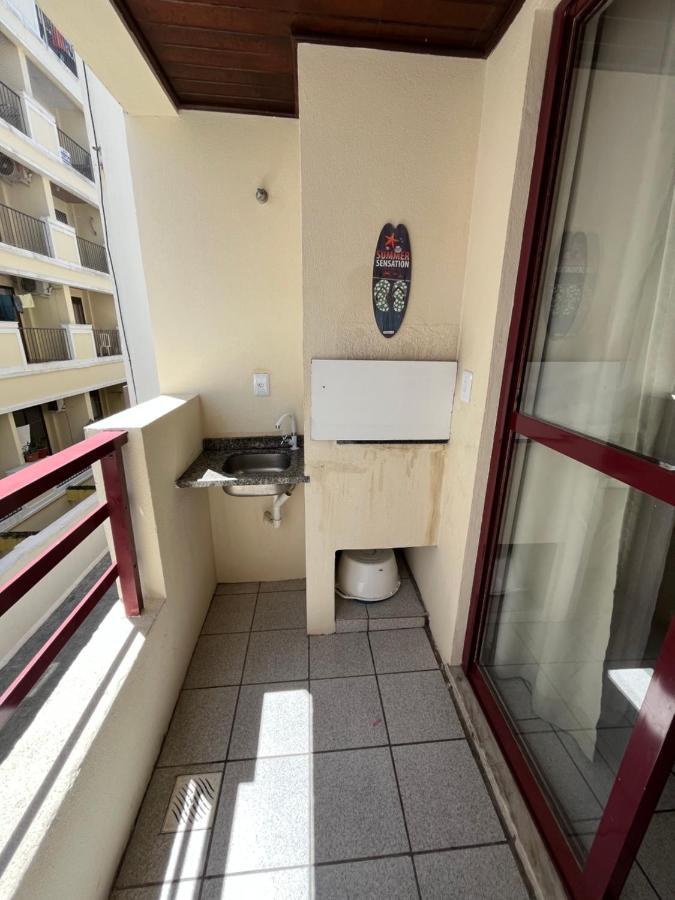 Appartamento Apto 30 Passos Da Areia Da Praia Florianópolis Esterno foto