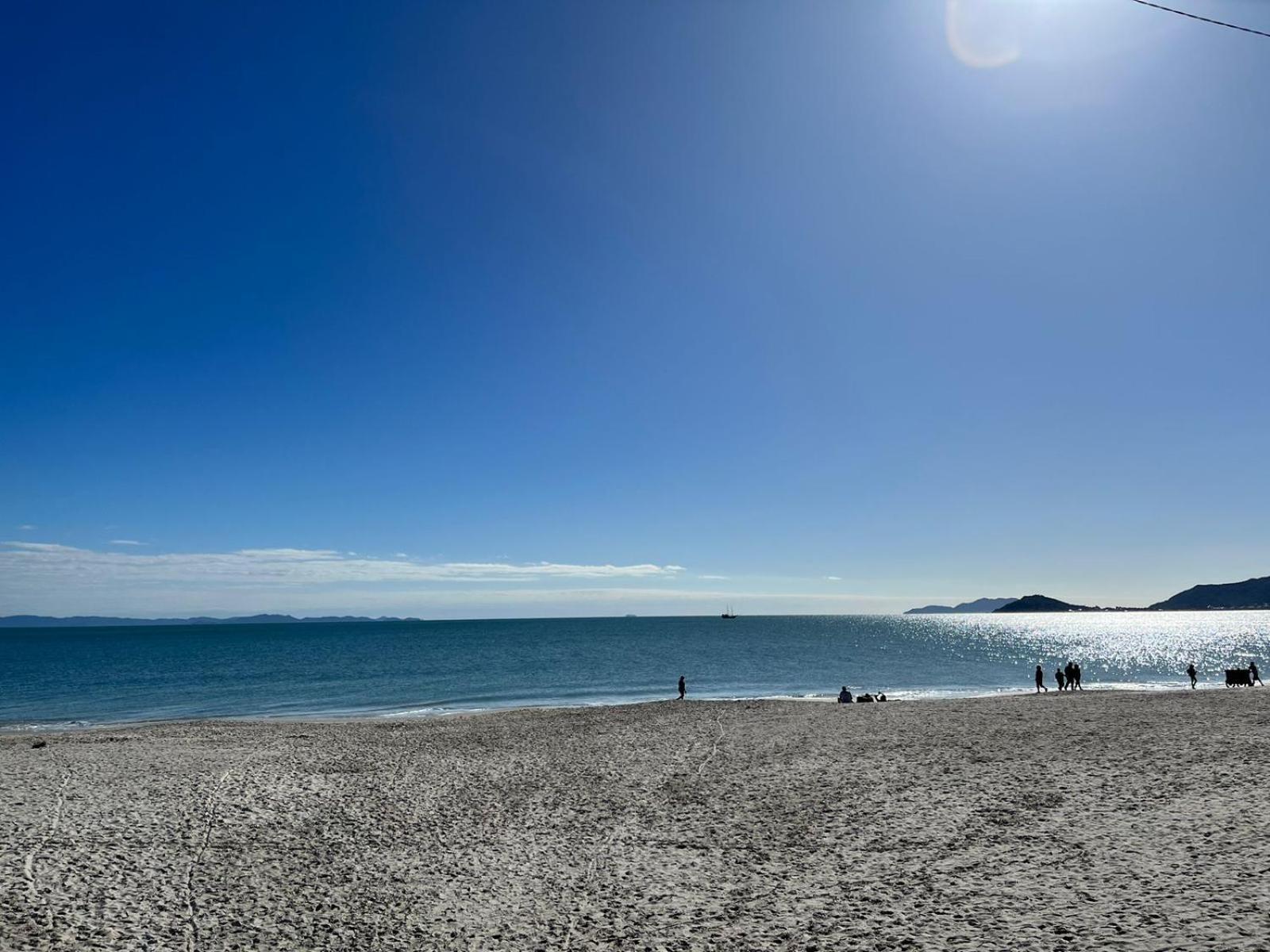 Appartamento Apto 30 Passos Da Areia Da Praia Florianópolis Esterno foto