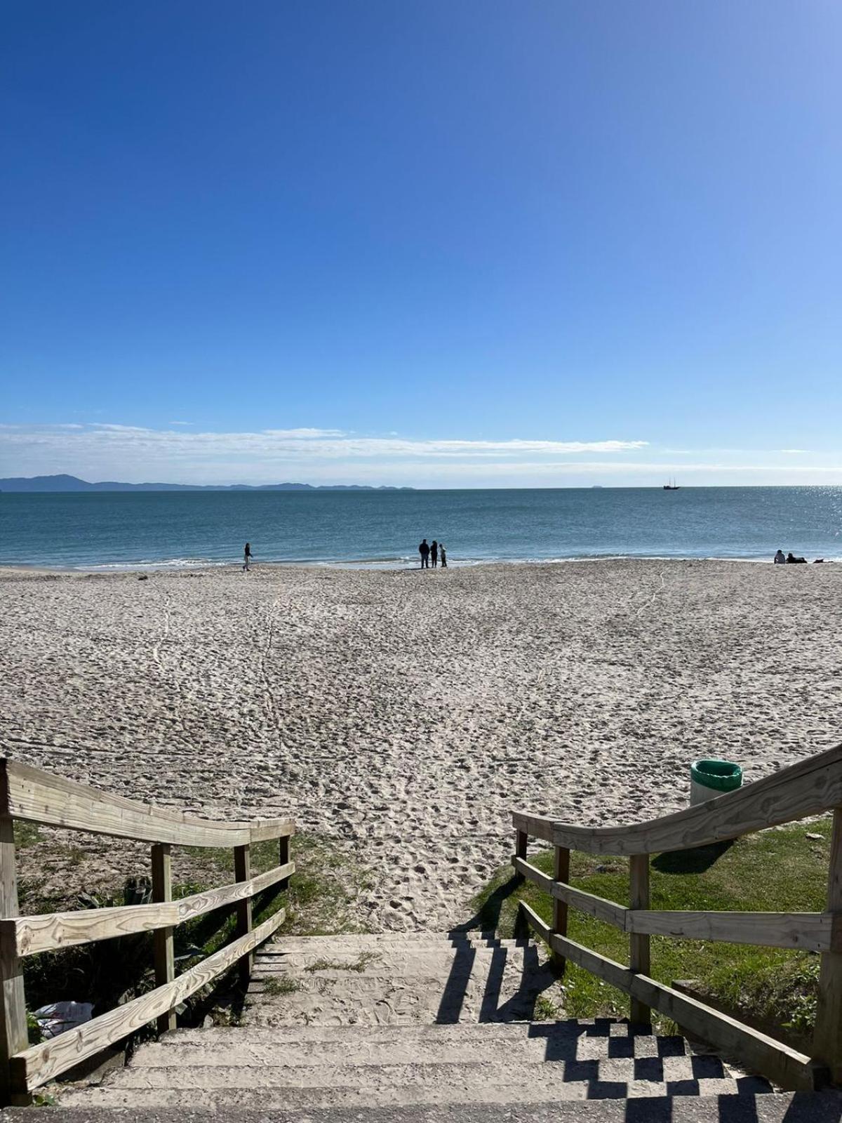 Appartamento Apto 30 Passos Da Areia Da Praia Florianópolis Esterno foto